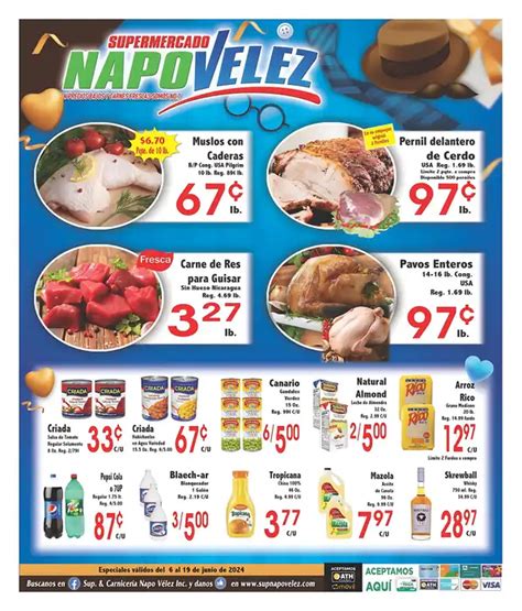 especiales de napo velez esta semana